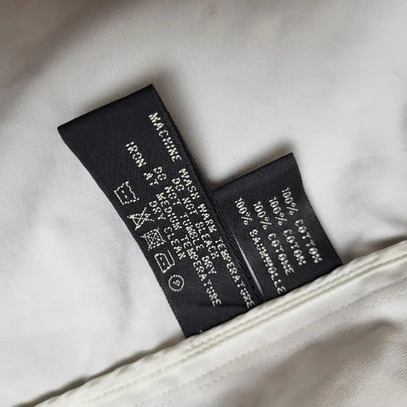 Ralph Lauren White Military Chino Jacket 14 - Picture 5 of 8